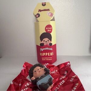 Monchichi Hippers Bebichhichi 2025 Blue Boy Bonnet Hopper Figure Sonny Angel